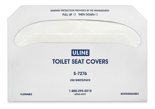 Cubreasientos Para Baño - Uline - 6 Paquetes De 20 Paquetes