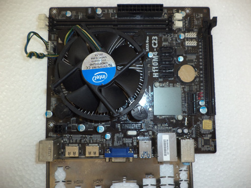 Board  Ecs H110m4-c23+core I5 7400+cooler+rejilla