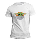 Playera Baby Yoda. Adulto Y Niño