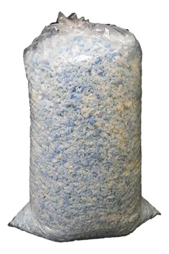 Relleno De Hule Espuma 5 Kg Para Peluches Color Mixto Tritur