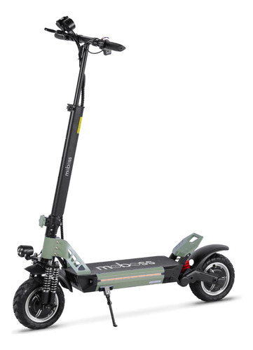 Scooter Eléctrico Plegable Moboss Mbx3 65/75km/h Color Verde