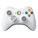 Control Joystick Inalámbrico Microsoft Xbox 360 White
