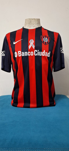 Camiseta San Lorenzo Parche Lalcec 2015 Titular. 