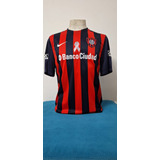 Camiseta San Lorenzo Parche Lalcec 2015 Titular. 