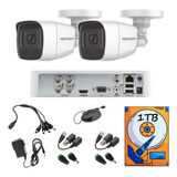 Kit Circuito Cerrado 2 1080p Epcom Audio Metal Baluns 1tb