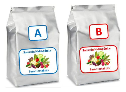 Solución Nutritiva Hidroponica  A - B  Para 1000 Litros