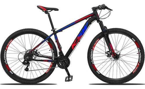 Bicicleta Aro 29 Ksw 24v Shimano Freio Hidraulico/trava/k7