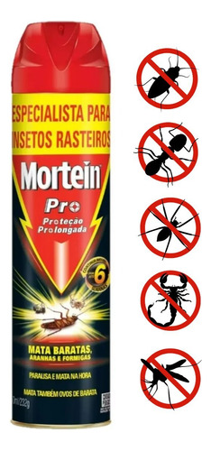 Mortein Pro Mata Inseto Inseticida Aerossol Escorpião Mosca