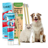 Kit Dental Para Mascotas  Pasta 1pzs Y Cepillo 3pzs