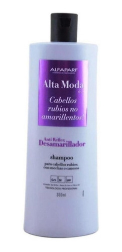 Alfaparf Altamoda Shampoo Desamarillador X 300ml