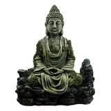 Delicada Figura De Buda Sentado, Decoración De Piedra Rocall