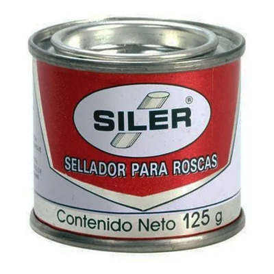 Sellador Lubricante Roscas Pasta Siler 125gr 29400010 | Meses sin interés
