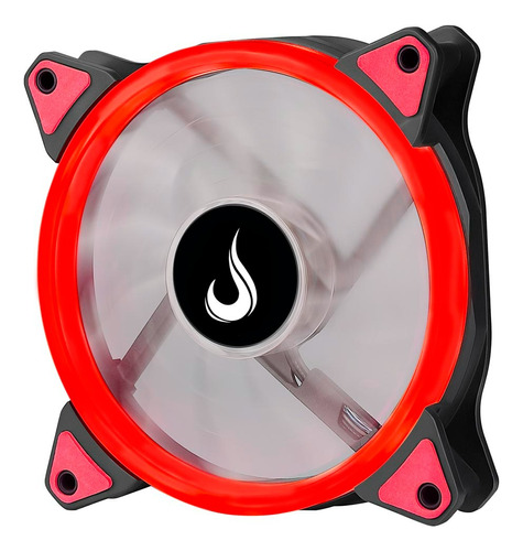 Fan Gamer | Rise Mode | Galaxy Led | 120mm Led Vermelho