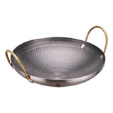 Olla Wok De Acero Inoxidable Duradero Con Utensilios 9cinch