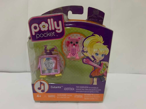 Brinquedo Antigo: Polly Pocket Cutants Tv
