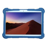 Funda Azul Compatible C/tablet Aiwa 10 Pulgadas C/soporte