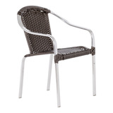 Cadeira De Area Em Aluminio E Fibra Sintetica Toquio