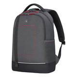 Wenger Mochila Tyon Para Laptop De 16 Pulgadas , Gris Color Gris Oscuro Diseño De La Tela Poliéster