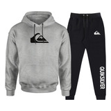  Conjunto Moletom Masculina E Feminino Kit Quiksilver