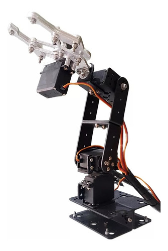 Brazo Robotico 4 Gdl Con Servomotores / Tutorial De Armado