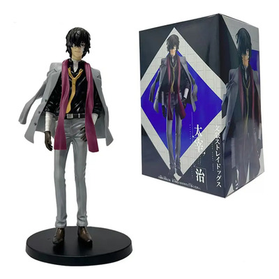 Figura De Pie De Anime Bungo Stray Dogs Dazai Osamu De 24 Cm