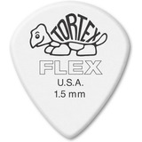 Jim Dunlop Tortex Flow Puas De Guitarra Estandar De 1,5 Mm