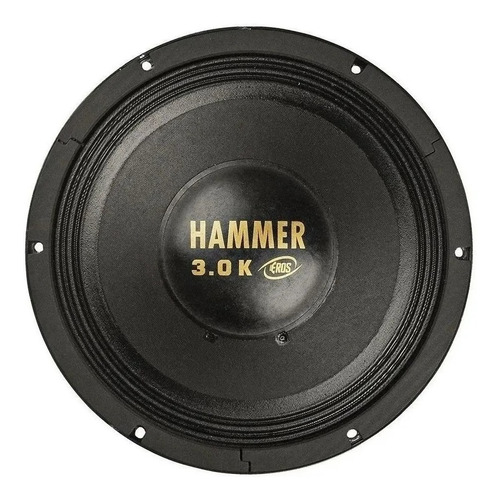 Alto Falante Eros Woofer Hammer 3.0k 4 Ohms 1500 Rms 12 Pol