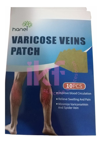 Parches Para Varices, Alivia Dolor, Desinflama - 30 Parches