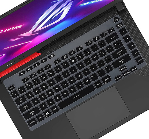 Protector Negro De Teclado Para Asus Rog Strix