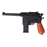 Pistola Airsoft Vigor V10 Resorte Monotiro 6 Mm Bbs