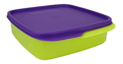 Tupperware Basic Line 550 Ml Porta Lanche Com Divisórias