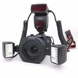 Flash Yongnuo Yn 24ex Ttl Macro Twin - Flash/led Para Canon