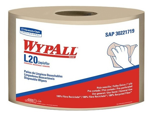 Paños De Limpieza Wypall L-20 Kimberly Clark Oferta!