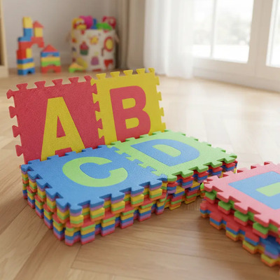 Tapete De Fomi Armable Infantil Abcedario 26 Piezas | Envío gratis