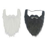 Regalo Novedad De 2 Uds., Accesorios Para Disfraz De Barba Postiza