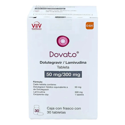 Dovato O Dolutegravir \u002F Lamivudina - Glaxo Smith Kline México | Envío gratis