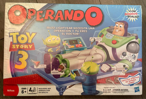 Toy Story 3 Operando Año 2010 Con Su Plástico Original