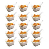 Cesta Para Servir Porções Batata Frita Frango 13x11x8cm 15un