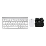 Pack Teclado Y Mouse Levo + Audífonos Lhotse Rm7 Pro Negro