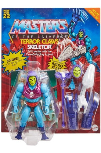 Motu Origins Skeletor Garra Diabolica Hdt23 Mattel He-man