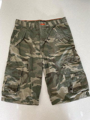 Bermuda Cargo Corto Camuflada Gap Kids