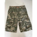 Bermuda Cargo Corto Camuflada Gap Kids