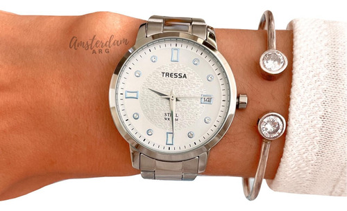 Reloj Tressa Dama Modelo Abby  Sumergible  Agente Oficial