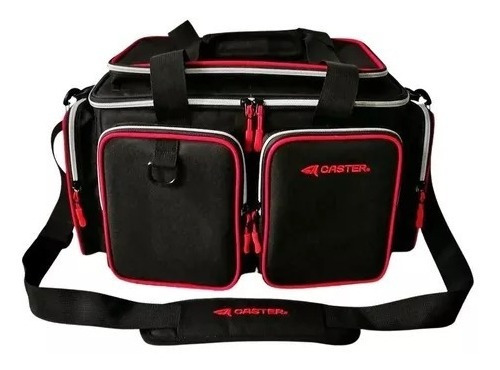 Bolso De Pesca Caster 105 Grande 3 Divisiones 47x27x29 Peje