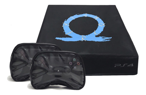 Funda Para Ps4 + 2 Fundas P/joystick - God Of War Ragnarok