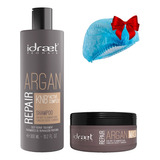 Argan Repair Shampoo + Mascara Capilar Idraet Reparacion