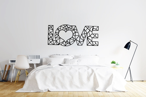 Viniles Decorativos Para Pared Modernos Geometria Love