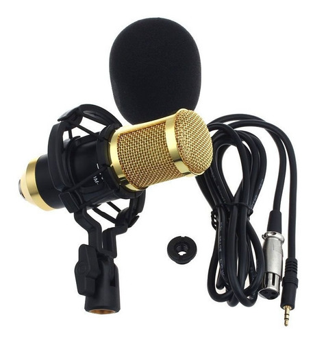 Microfone Condensador Bm800 Profissional Youtube Estúdio A9