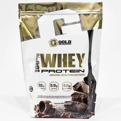 Whey Protein 100% 5lbs Gold Nutrition Proteína Chocolate | Envío gratis