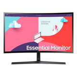 Monitor Gamer Curvo Samsung Essential S27c36 Lcd 27 Pulgadas